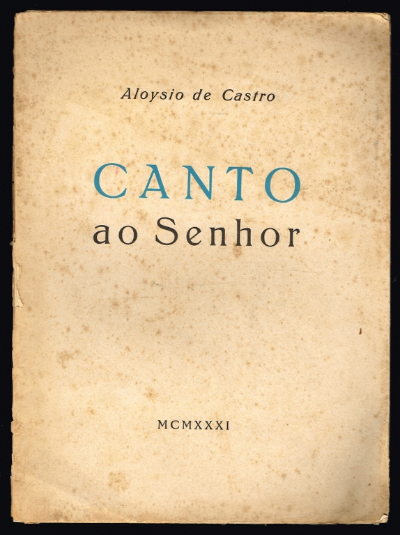 CANTO AO SENHOR